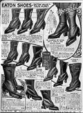 Ladies shoes, Eaton's Fall Winter 
1923-24, p.155.
