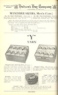 Laine à tricot, Hudson's Bay 
Company 
Fur Trade Depot catalogue, vers 1934, p. 90.