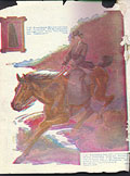 Vêtement d'équitation 
pour femme, 
Pryce Jones Spring Summer 1912, couverture.