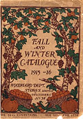 Page de couverture, Woodward's Fall 
Winter 1915-1916.