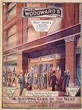 Page de couverture, Woodward's Spring 
Summer 1929.
