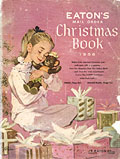 Page de couverture, Eaton's Christmas 
Book 1956. 