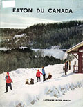 Notre premier choix : Eaton, 
Eaton automne hiver 1950-1951, page de couverture.