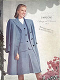 Level two Simpson's, Simpson's Spring 
Summer 1945, cover.