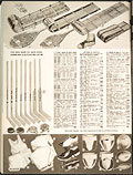 Bâtons de hockey dans le 
catalogue de 
1950-1951