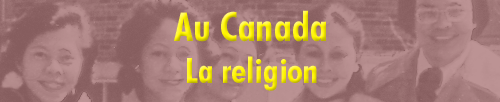 Au Canada - La religion