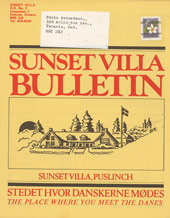 Page de couverture du Sunset Villa Bulletin, 1979