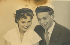 Sigvard Bennetzen, frère de Chris, et son épouse Birgit, Ribe