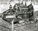 Abitation de Qubecq (Living quarters in Qubec), 1613