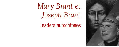 Mary Brant and Joseph Brant