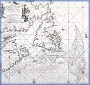 Carte de Terre-Neuve et de l'est de la Nouvelle-France - 
Prince Edward Island Museum