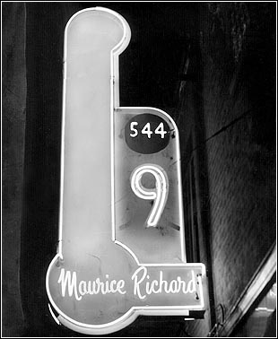 Taverne 9 de Maurice Richard