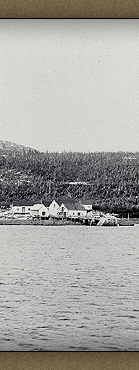 Poste de la Compagnie de la Baie d'Hudson à Davis Inlet, Labrador, 1896