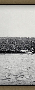 Poste de la Compagnie de la Baie d'Hudson à Davis Inlet, Labrador, 1896