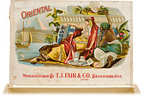 Cigar box label : Oriental