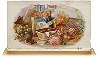 Étiquette de boîte à cigares : Tutti Frutti