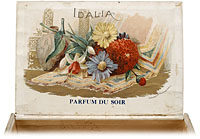 Étiquette de boîte à cigares : Idalia - Parfum du Soir