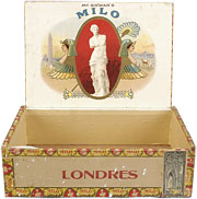 Étiquette de boîte à cigares : Milo
