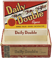 Étiquette de boîte à cigares : Daily Double