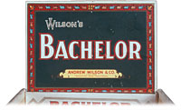 Étiquette de boîte à cigares : Bachelor