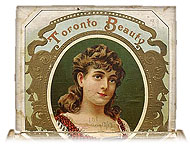 Étiquette de boîte à cigares : Toronto Beauty, MCC 2005.41.16 | D2005-19900