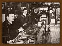 Cigars displayed in their boxes, Dominion Cigar store, Edmonton, Alberta,1912.