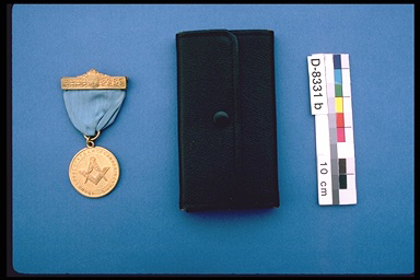 Médaille maçonnique, © CMC/MCC, D-8331.b