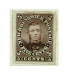 New Brunswick Five Cents plate proof in brown