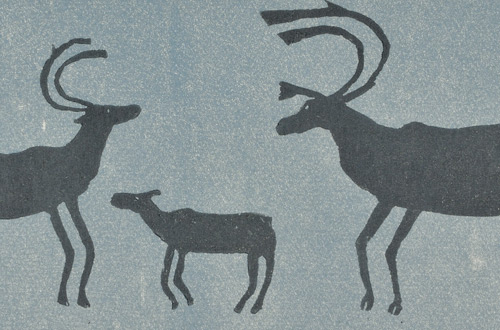 Trois caribous