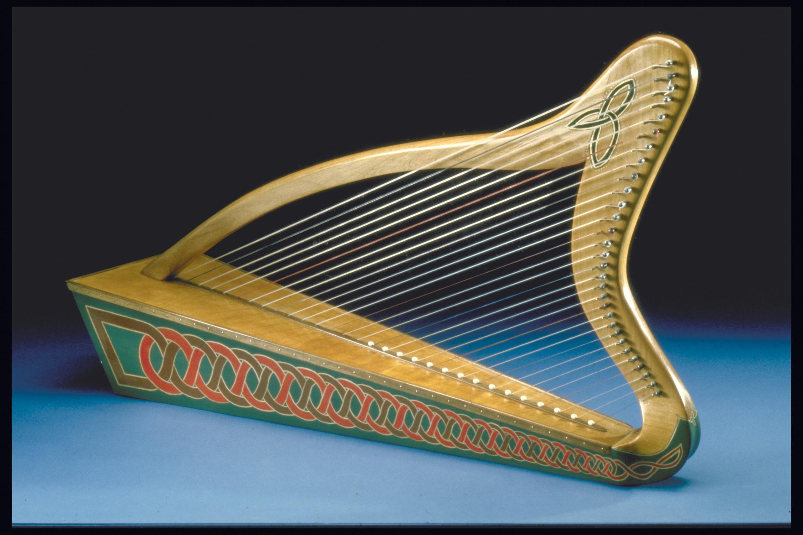 harpe celtique  Musée canadien de l'histoire