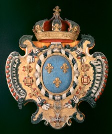 Armoiries royales de France, vers 1727