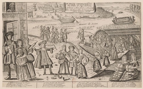 Embarquement des filles de joies de Paris pour la Louisiane, 1726