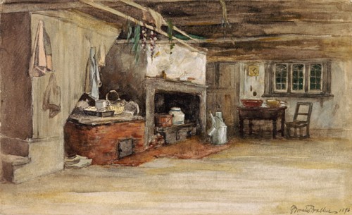 Intérieur de maison canadienne