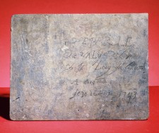 Plaque de La Vérendrye (verso)