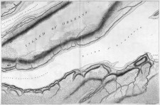 Carte du St-Laurent par le Général James Murray, 1761