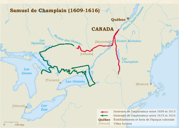 Champlain 1609-1616