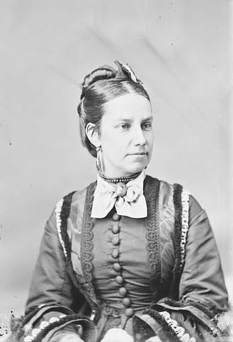 Dame Agnes Macdonald (née Susan Agnes Bernard) Ottawa, Ont., Mars 1873