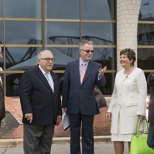 de gauche à droite : Jean-Charles D’Amours, John Buhler, Mark O’Neill, Bonnie Buhler et Mary Anne Barkhouse