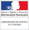 Logo pour l’Ambassade de France au Canada