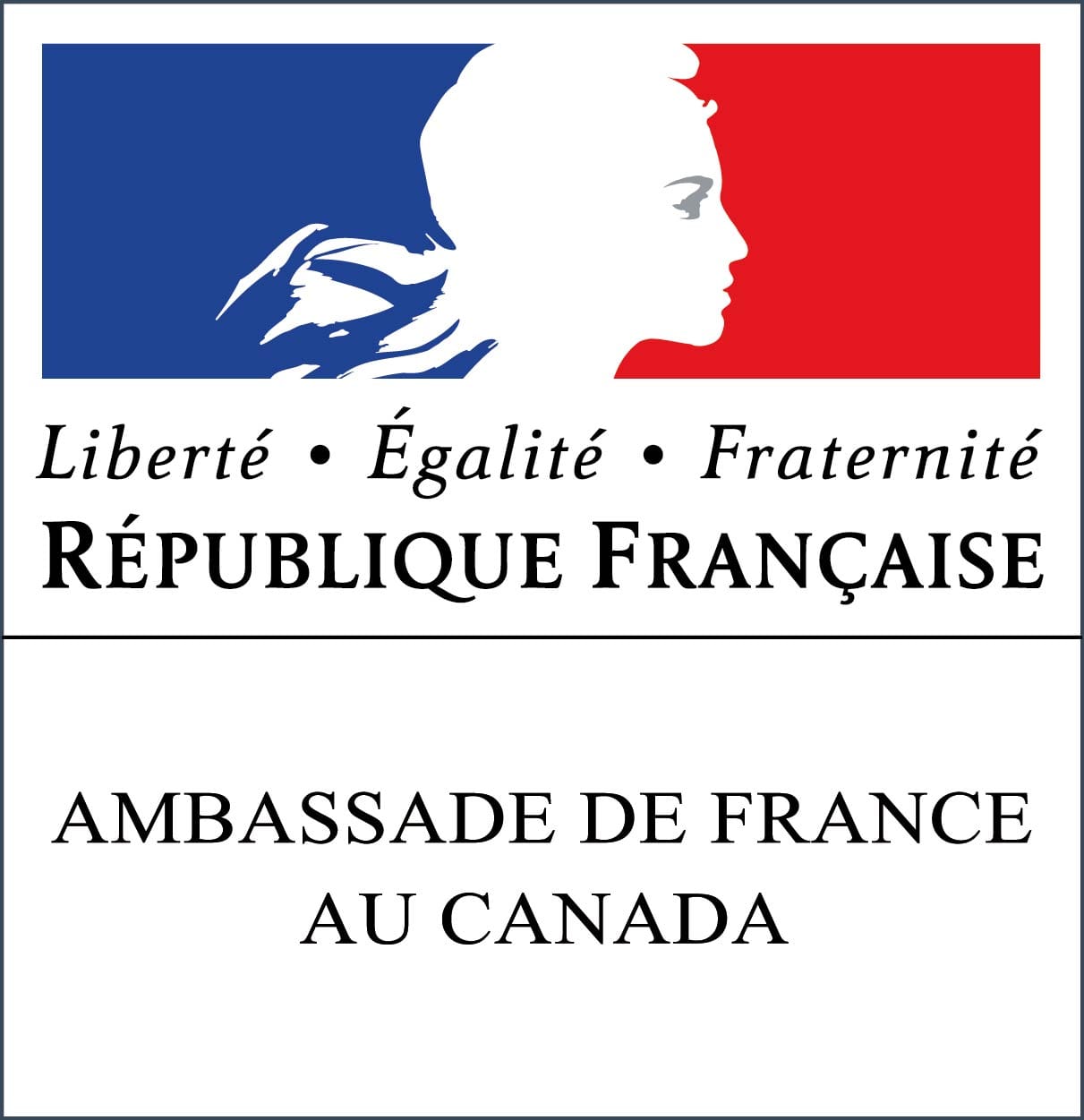 Logo pour l’Ambassade de France au Canada