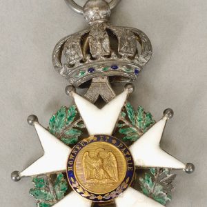 Croix de la Légion d’honneur présentée à William Logan par Napoléon III