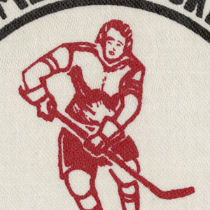 Badge de hockey féminin, 1975