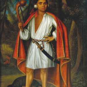 Portrait d'un chef autochtone