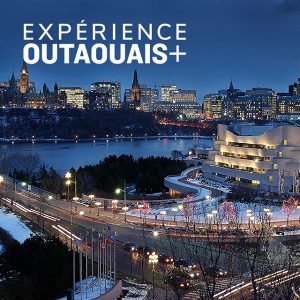 Le Musée canadien de l’histoire, le centre-ville d’Ottawa et la colline du Parlement