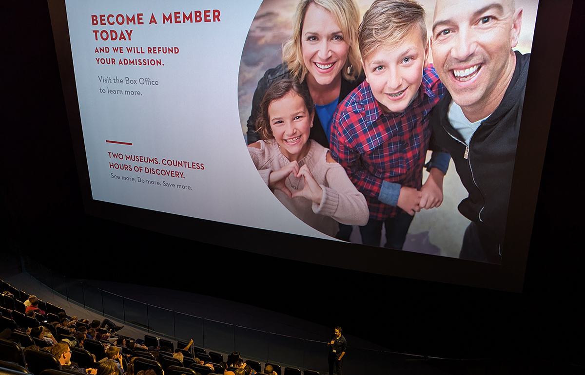 Un écran de cinéma