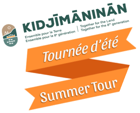 Logo – Kidjīmāninān – Tournée d’été