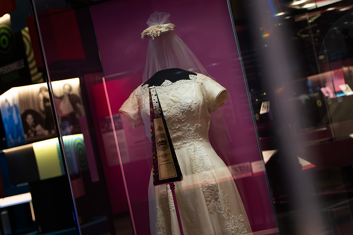 Une robe de mariée