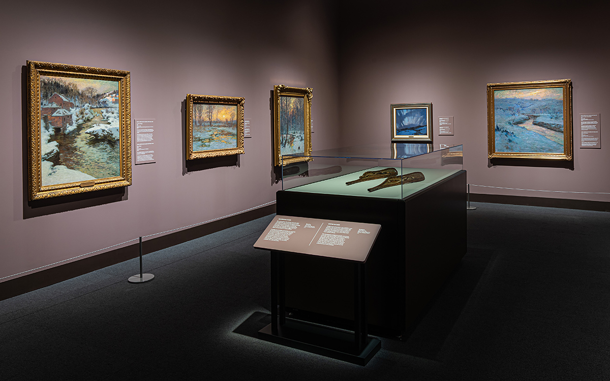 Un espace d'exposition