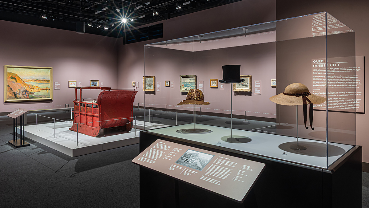 Un espace d'exposition