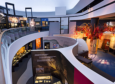 Salle de l’Histoire canadienne, la vue depuis la Galerie 3